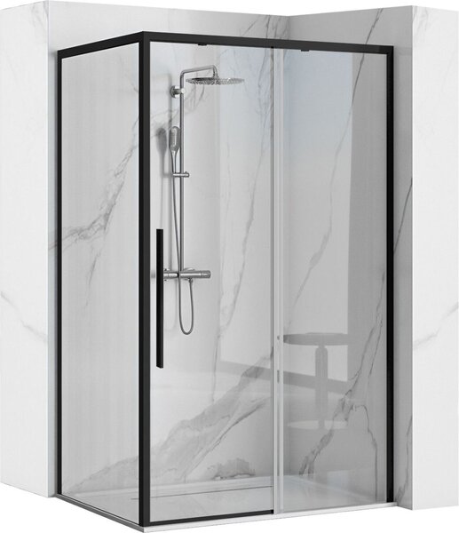 Sprchový Kout SOLAR Black 90x90