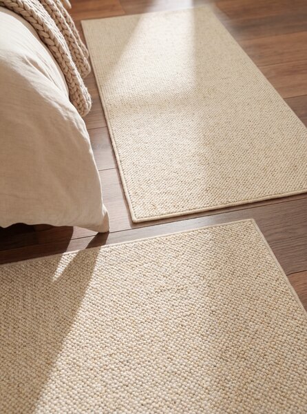 BT Carpet, Ložnicová sada Wolly 102843 Creme, 3 díly: 67x140 (2x), 67x250 (1x), bílá, ložnice
