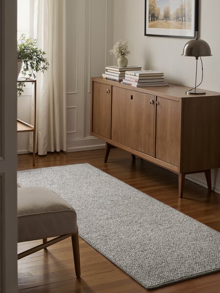 BT Carpet, Běhoun Wolly 102840, 80x200, šedá, ložnice