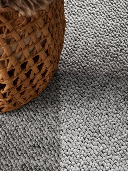BT Carpet, Běhoun Wolly 102840, 80x200, šedá, ložnice