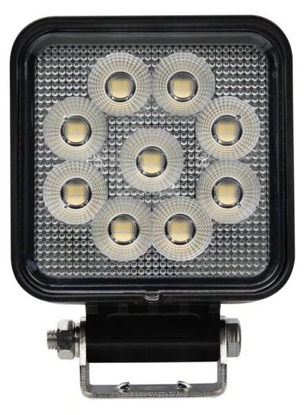 LED Bodové svítidlo pro automobil BLACK LED/36W/10-30V IP69 5700K hranatý