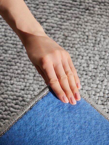 BT Carpet, Běhoun Wolly 102840, 80x200, šedá, ložnice