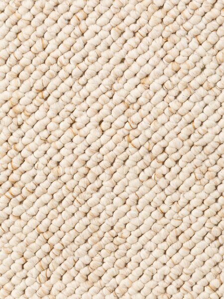 BT Carpet, Kusový koberec Wolly 102843 kruh, 133x133 (průměr) kruh, bílá, ložnice
