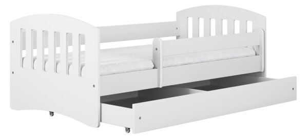 Kocot kids Dětská postel Classic I bílá, varianta 80x140, bez šuplíků, bez matrace