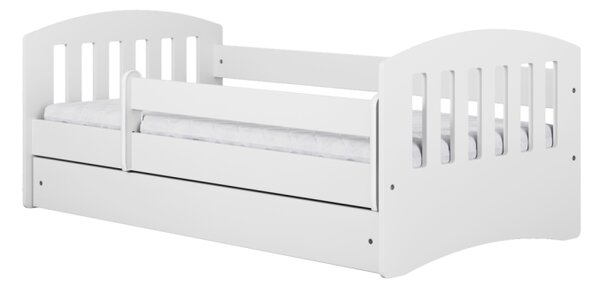 Kocot kids Dětská postel Classic I bílá, varianta 80x140, bez šuplíků, bez matrace