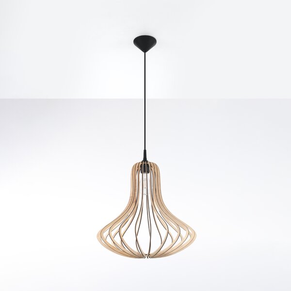 Sollux Lighting Závěsné svítidlo ELZA dřevo