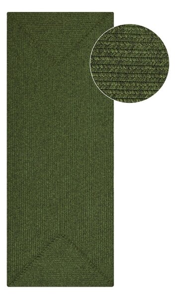 Zelený venkovní koberec běhoun 200x80 cm - NORTHRUGS