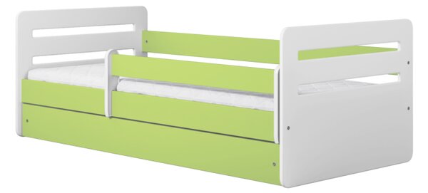 Kocot kids Dětská postel Tomi zelená, varianta 80x140, bez šuplíků, bez matrace