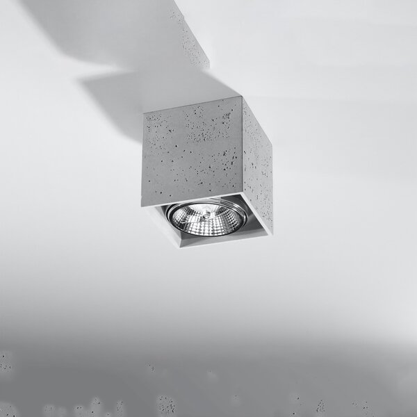 Sollux Lighting Stropní svítidlo VALDE beton