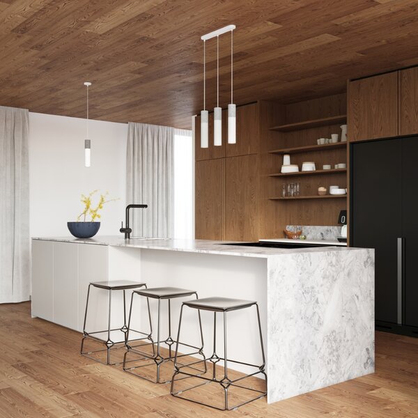 Sollux Lighting Závěsné svítidlo BORGIO 3L bílé