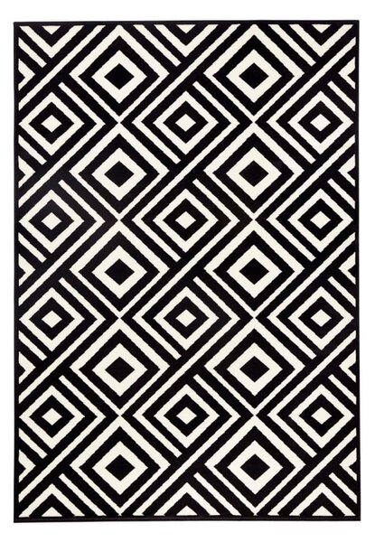 Černo-bílý koberec Zala Living Art, 70 x 140 cm