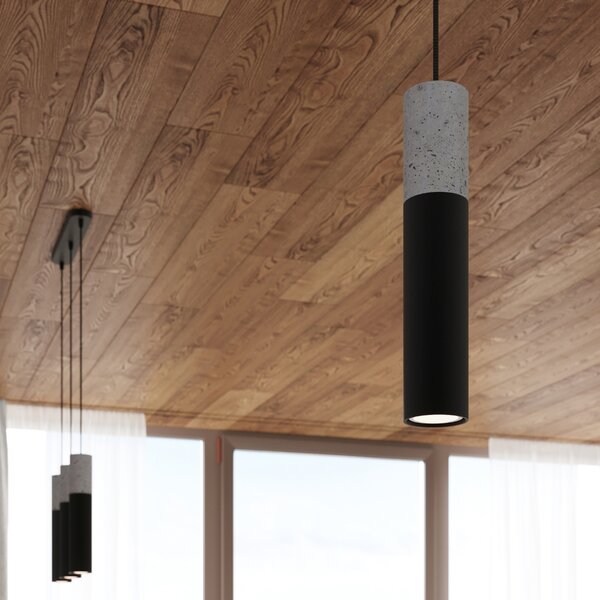 Sollux Lighting Závěsné svítidlo BORGIO 2 černé