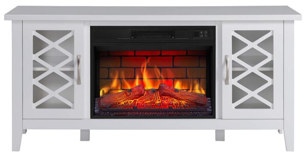 Elektrický krb ArtiFlame Odessa AF23BS, bílý