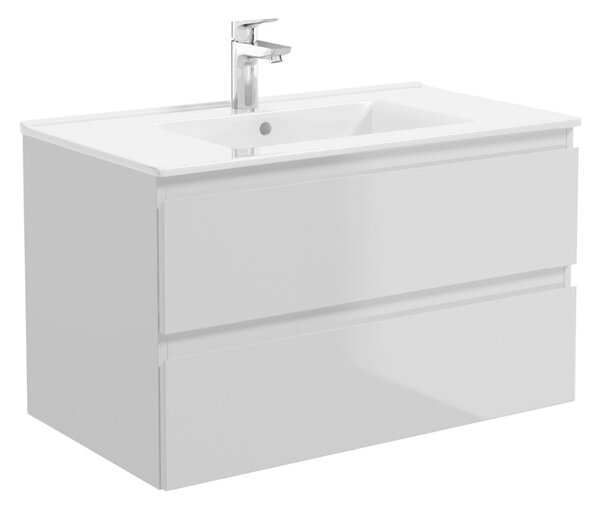 Oltens Vernal skříňka 80x45.6x47 cm pod umyvadlo závěsná šedá 60001700