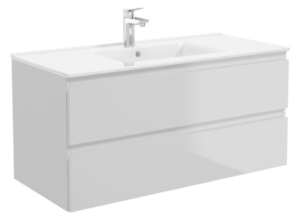 Oltens Vernal skříňka 100x45.6x47 cm pod umyvadlo závěsná šedá 60002700