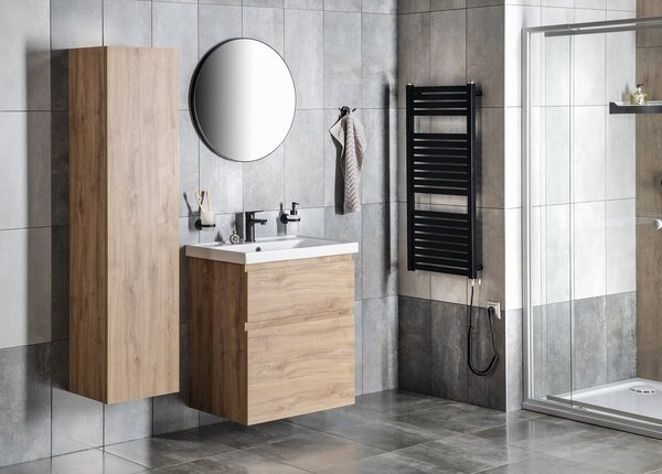 Aqualine Sapho, ALTAIR umyvadlová skříňka 35x150x31cm, dub emporio
