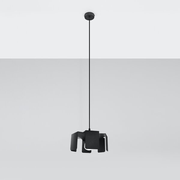 Sollux Lighting Závěsné svítidlo TULIP černé