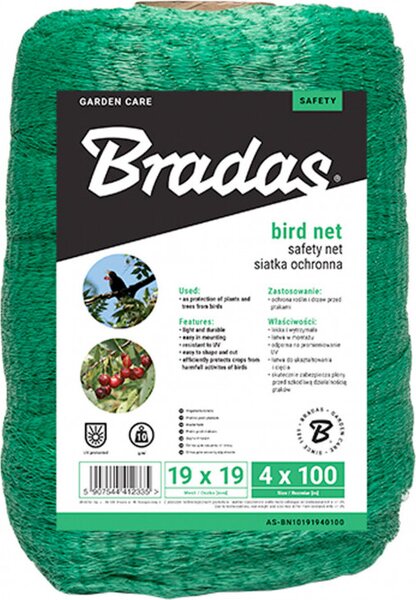 Bradas AS-BN10191940500, Textil, Oplocení obydlí, 10 g/m², 19 x 19 mm