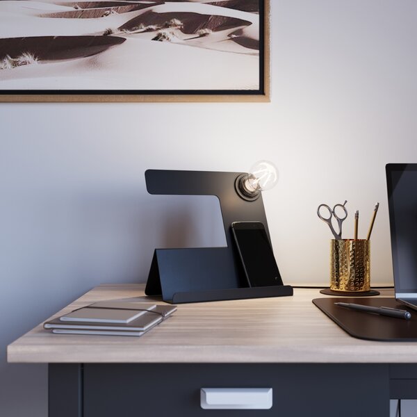 Sollux Lighting Závěsné svítidlo TULIP černé