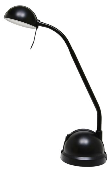 Ecolite Lampa stol. LED, 8W, 630lm, 4000K, černá L460-LED/CR
