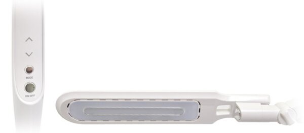 Ecolite LED st. lampa vč. šroubu, 32xSMD5730, 10W, 600lm, stříbrná LBL1207-STR
