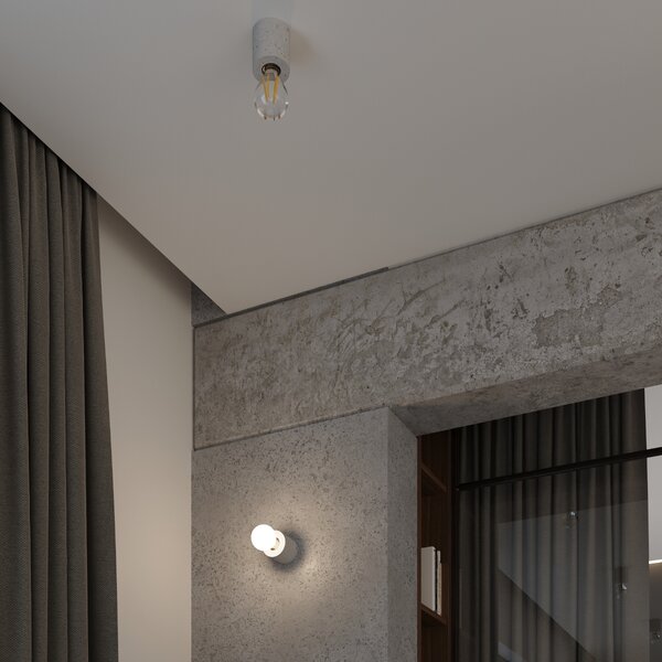 Sollux Lighting Stolní lampa SALGADO beton