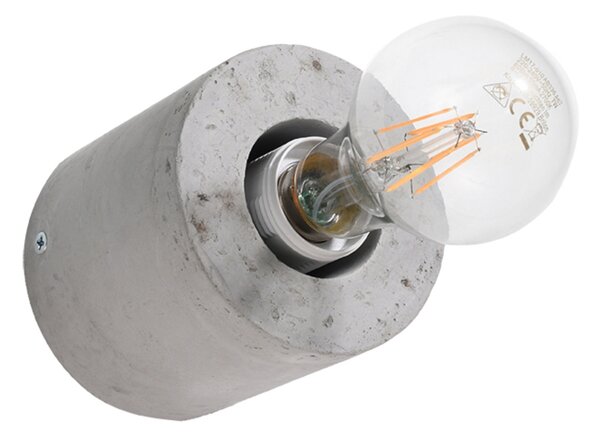 Sollux Lighting Nástěnné svítidlo SALGADO beton
