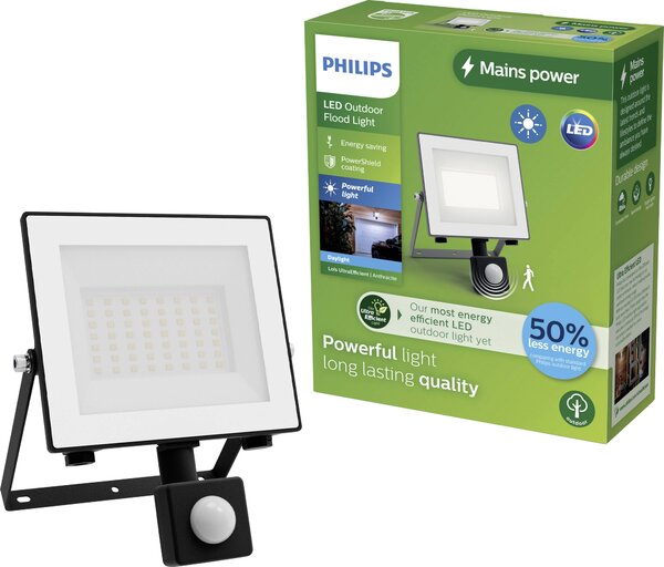 Philips LED Lois 929004643301 venkovní LED reflektor s PIR detektorem 14 W Barvy světla (LED svítidlo): studená bílá