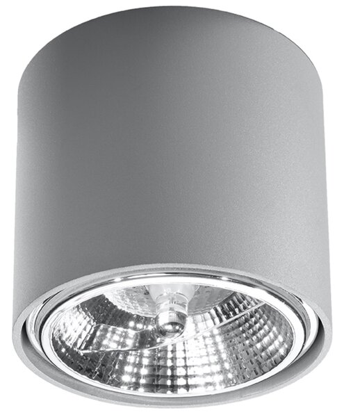 Sollux Lighting Stropní svítidlo TIUBE šedé