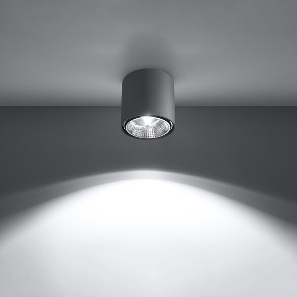 Sollux Lighting Stropní svítidlo TIUBE šedé