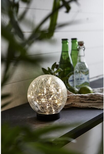 Solární LED svítidlo vhodné do exteriéru Star Trading Glory, ø 12 cm