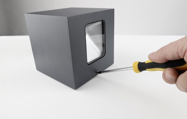 IMPR 731128 Deko-Light nástěnné přisazené svítidlo Jabbah 220-240V AC/50-60Hz 13,00 W 3000 K 915 lm 150 tmavěšedá