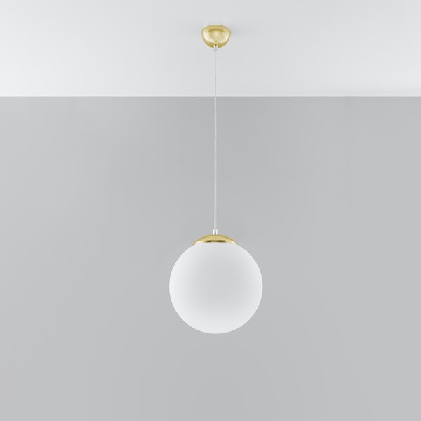 Sollux Lighting Závěsné svítidlo UGO 30 zlaté
