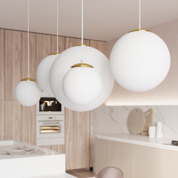 Sollux Lighting Závěsné svítidlo UGO 30 zlaté