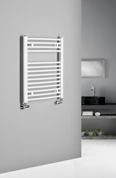 Aqualine Sapho, ORBIT otopné těleso s bočním připojením 500x640 mm, 360 W, bílá