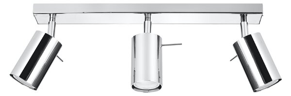 Sollux Lighting Stropní svítidlo RING 3 chrom