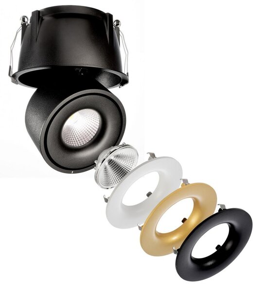 IMPR 565351 Deko-Light stropní vestavné svítidlo Uni II Max 34-35V DC 24,00 W 3000 K 2150 lm černá