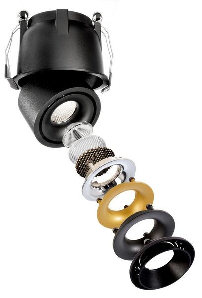 IMPR 565354 Deko-Light stropní vestavné svítidlo Uni II Mini 18-19V DC 9,00 W 3000 K 670 lm černá