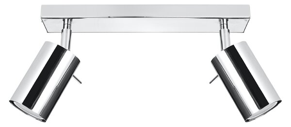 Sollux Lighting Stropní svítidlo RING 2 chrom