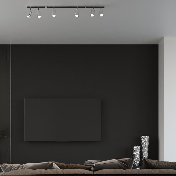 Sollux Lighting Stropní svítidlo RING 4L chrom