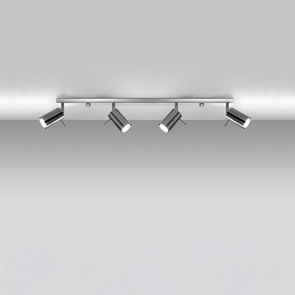 Sollux Lighting Stropní svítidlo RING 4L chrom