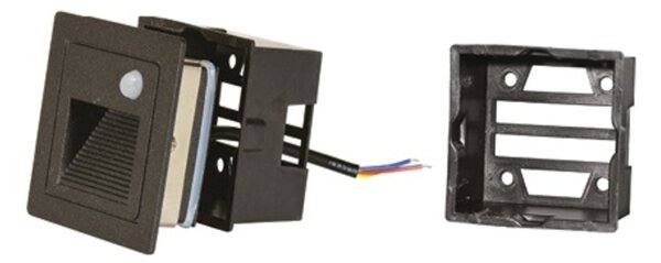 Ecolite SMD venkovní schodišťové sv. 3W, 4000K, IP54, šedá Z01WF-SED
