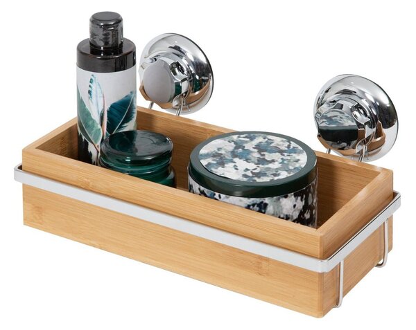 Bambusový držák na koupelnové doplňky Compactor Spa