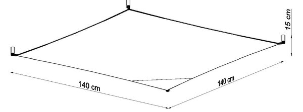 Sollux Lighting Stropní svítidlo LUNA 4 bílé