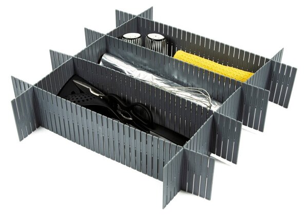 Sada 6 organizérů do šuplíku Compactor Duro