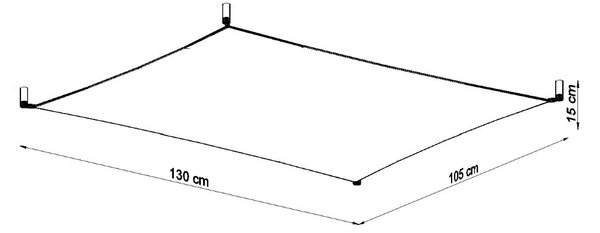 Sollux Lighting Stropní svítidlo LUNA 3 bílé