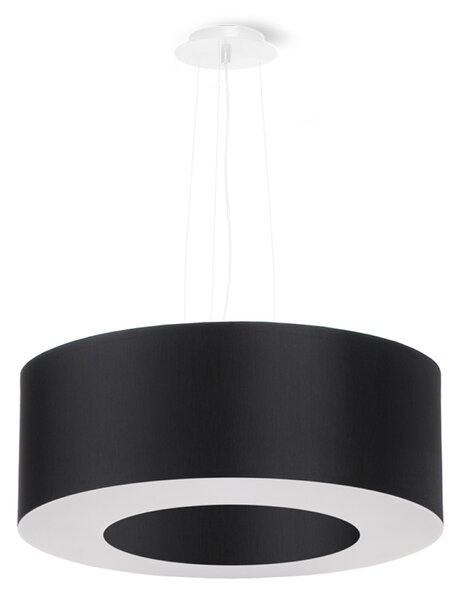 Sollux Lighting Lustr SATURNO 50 černý