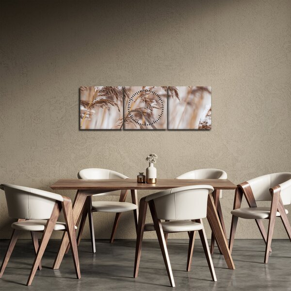 Obraz - Lipnice (s hodinami) (90x30 cm)