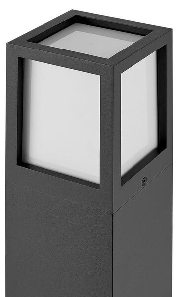 IMPR 730495 Deko-Light stojací svítidlo - Facado II hranaté opal 650mm, 1x max 20 W, E27, šedá - DEKOLIGHT
