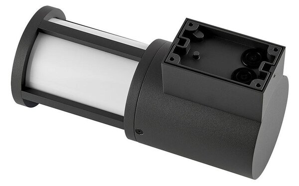 IMPR 731154 Deko-Light nástěnné přisazené svítidlo - Facado II kulaté opal, 1x max 20 W, šedá - DEKOLIGHT